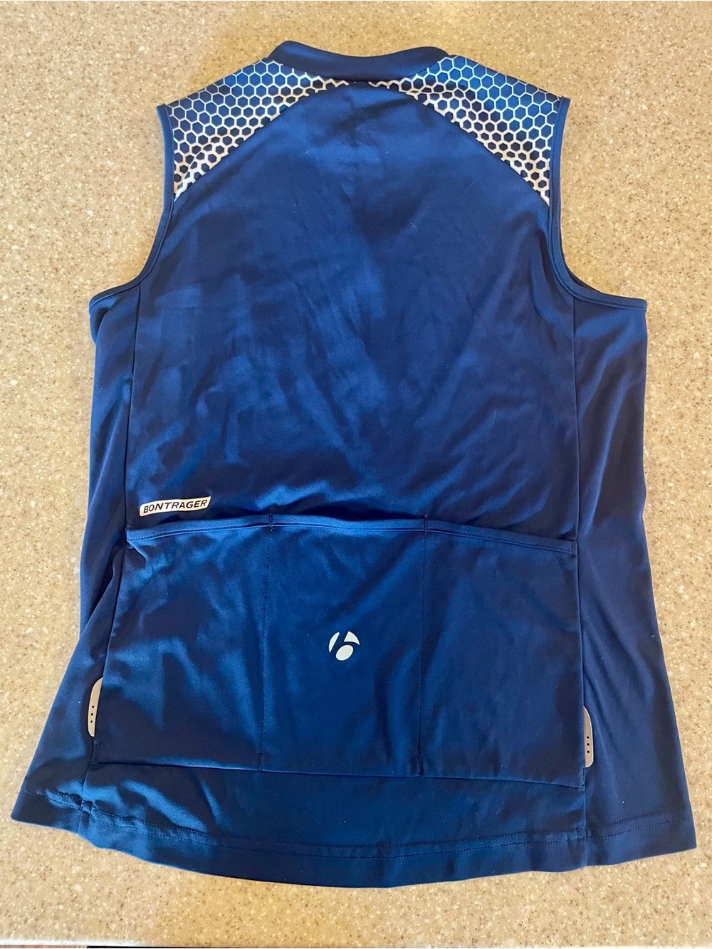 Bontrager Women's Sleeveless Cycling Jersey in Navy Blue